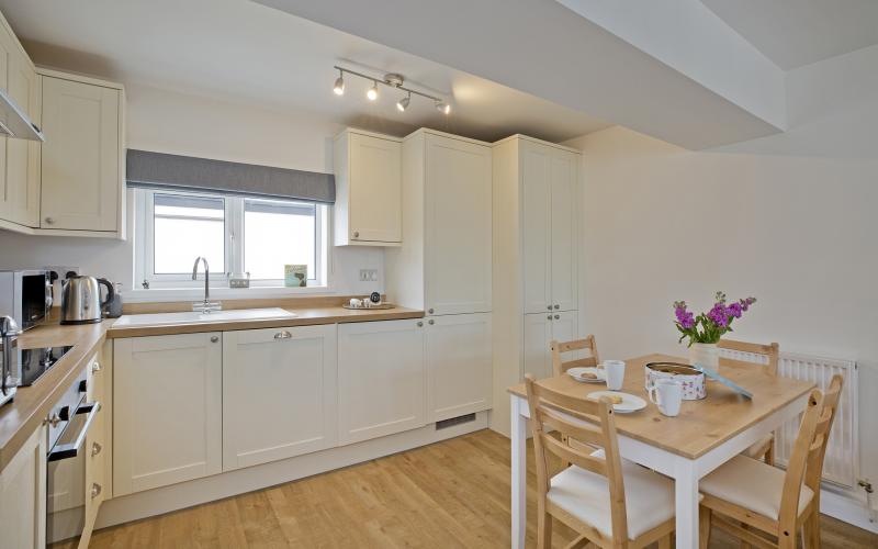Family dining space at North Yorkshire holiday cottage