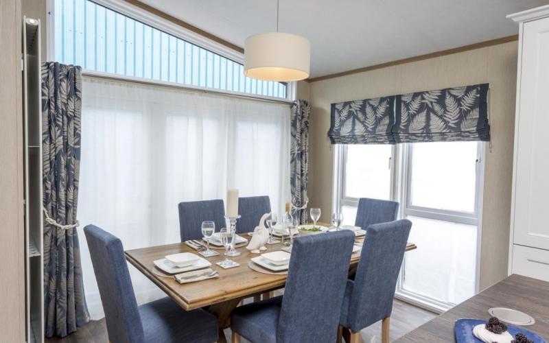 Lodge dining by Alexander Gibson Estate Agents
