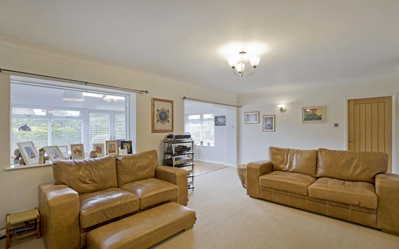 Open plan living space from Alexander Gibson Estate Agents